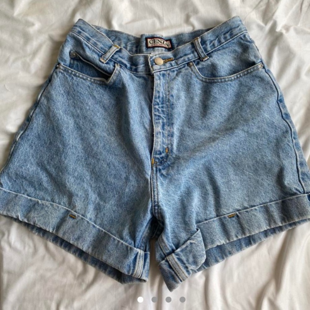 90s Vintage Cenza Highwaisted Shorts